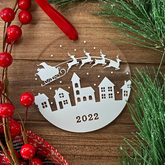 Christmas Scene Ornament